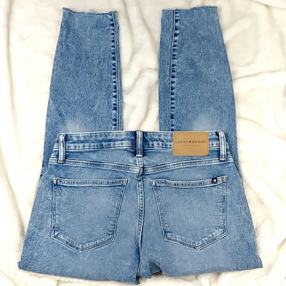 Lucky Brand Low Rise Skinny Lolita Raw Hem Jeans - Picture 2 of 11